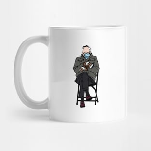 Bernie Inauguration Pose Mug